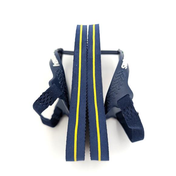 Havaianas Baby Brasil Logo Flip Flop Sandals Dark Blue Kids Size US7C EU23 - Picture 9 of 11